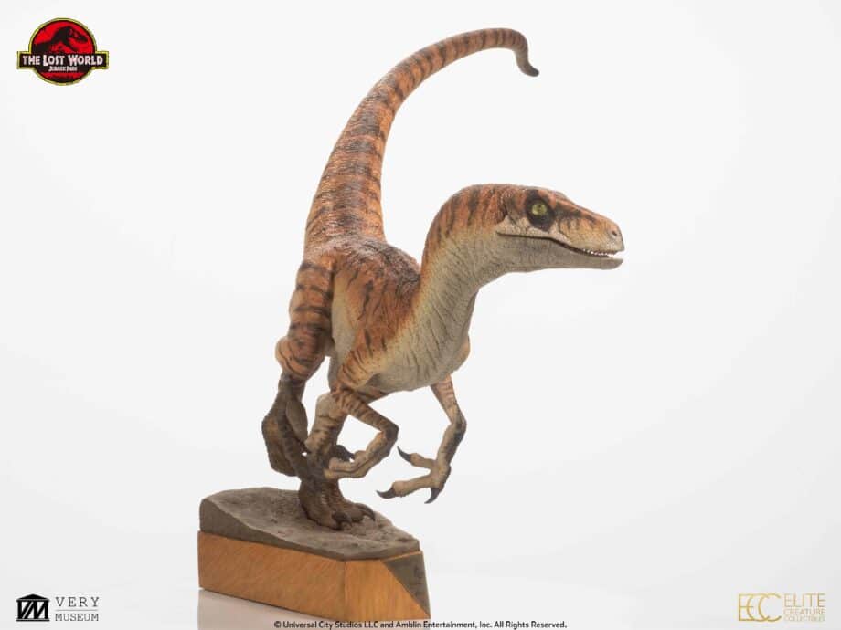 Statuette Male Velociraptor The Lost World Jurassic Park