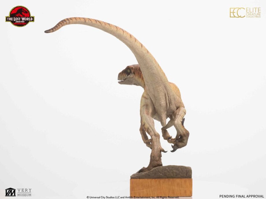 Statuette Male Velociraptor The Lost World Jurassic Park