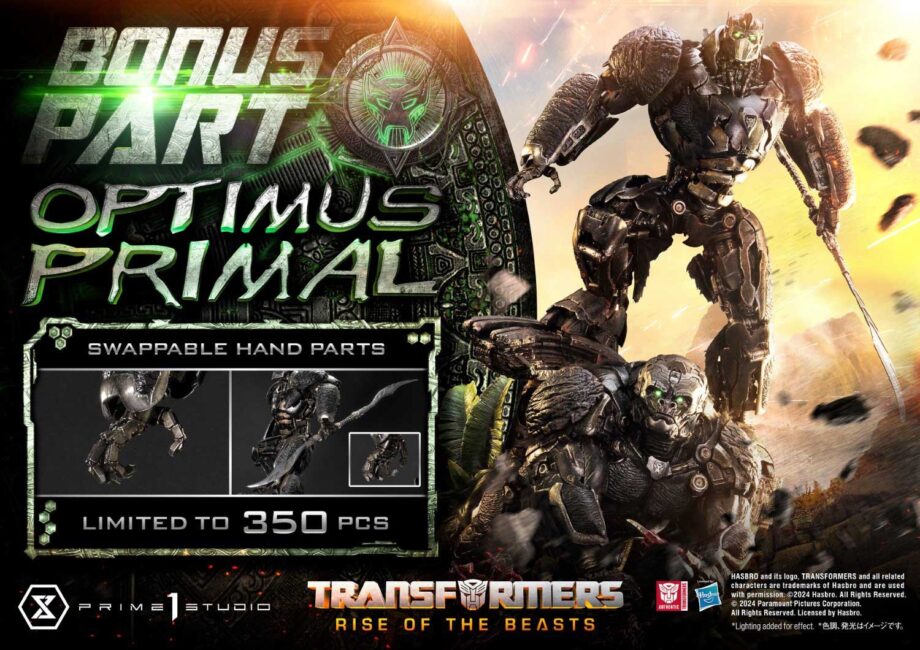 Statuette Optimus Primal Ultimate Bonus Version Prime 1 Studios